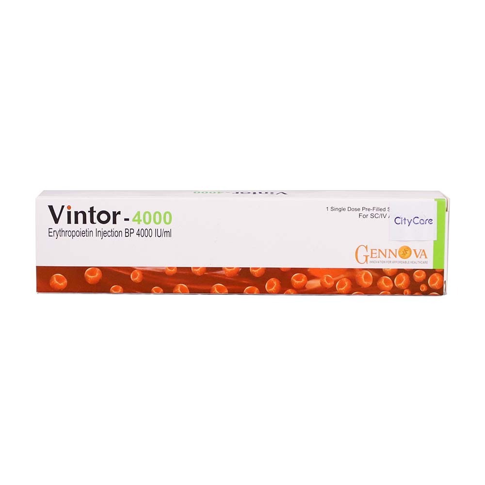 Vintor-4000 Erythropoietin Inj Prefilled 1ML