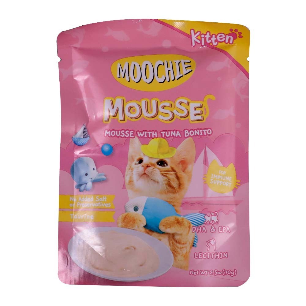 Moochie Cat Kitten Mousse Tuna Bonito 70G