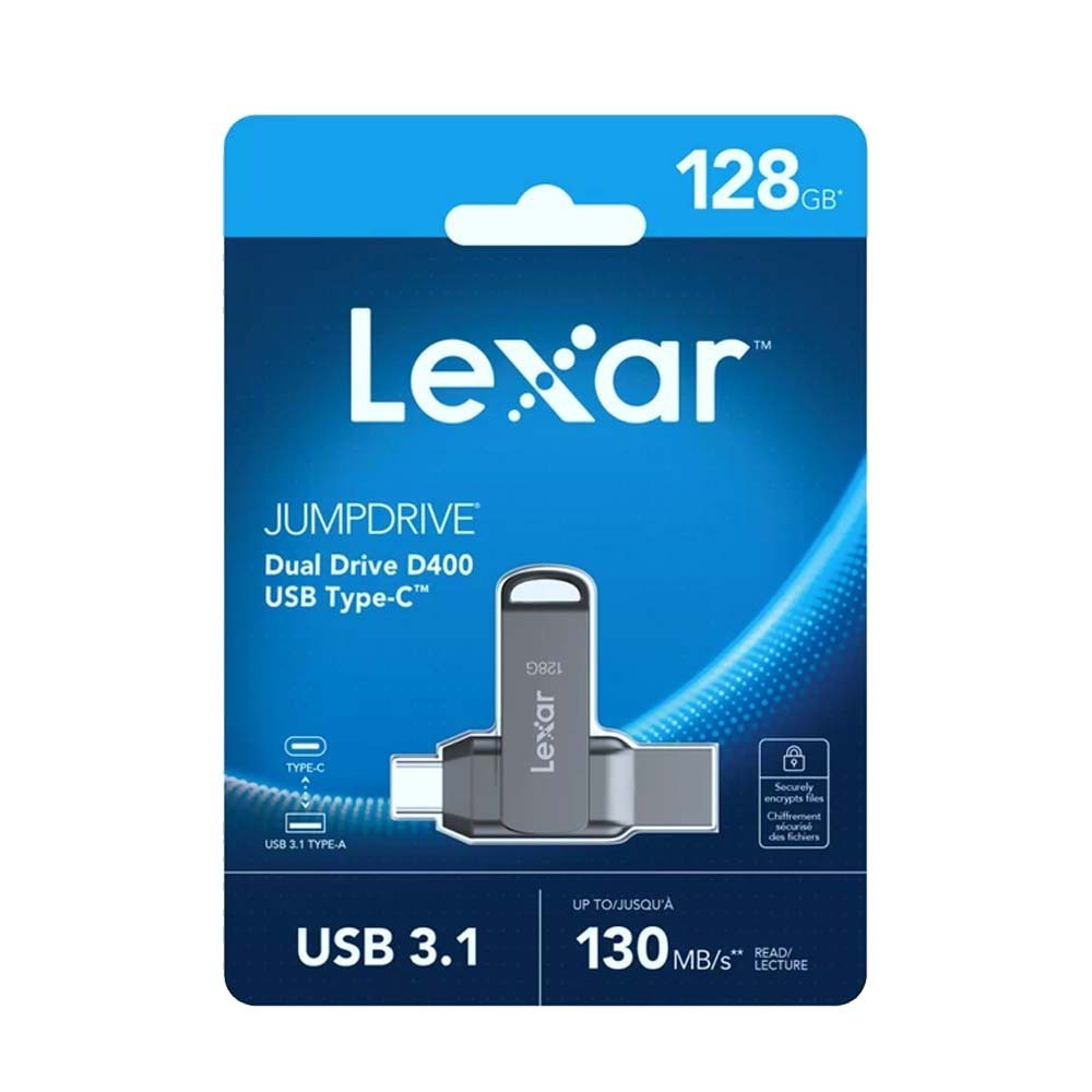 Lexar  D 400MHz 128GB USB3.1 Dual Type C/A