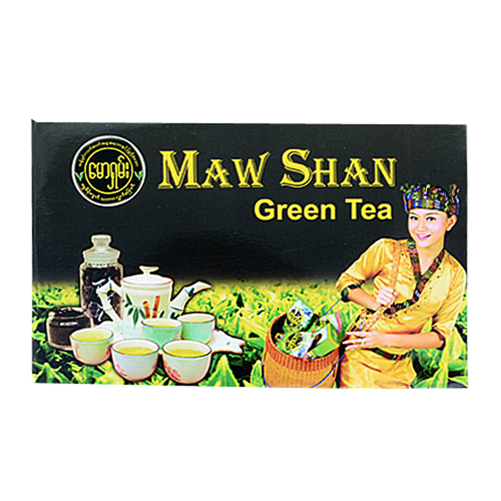 Maw Shan Green Tea 120G (Box)