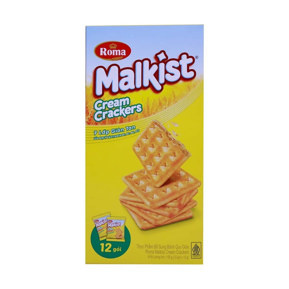 Roma Malkist Cream Crackers 156G