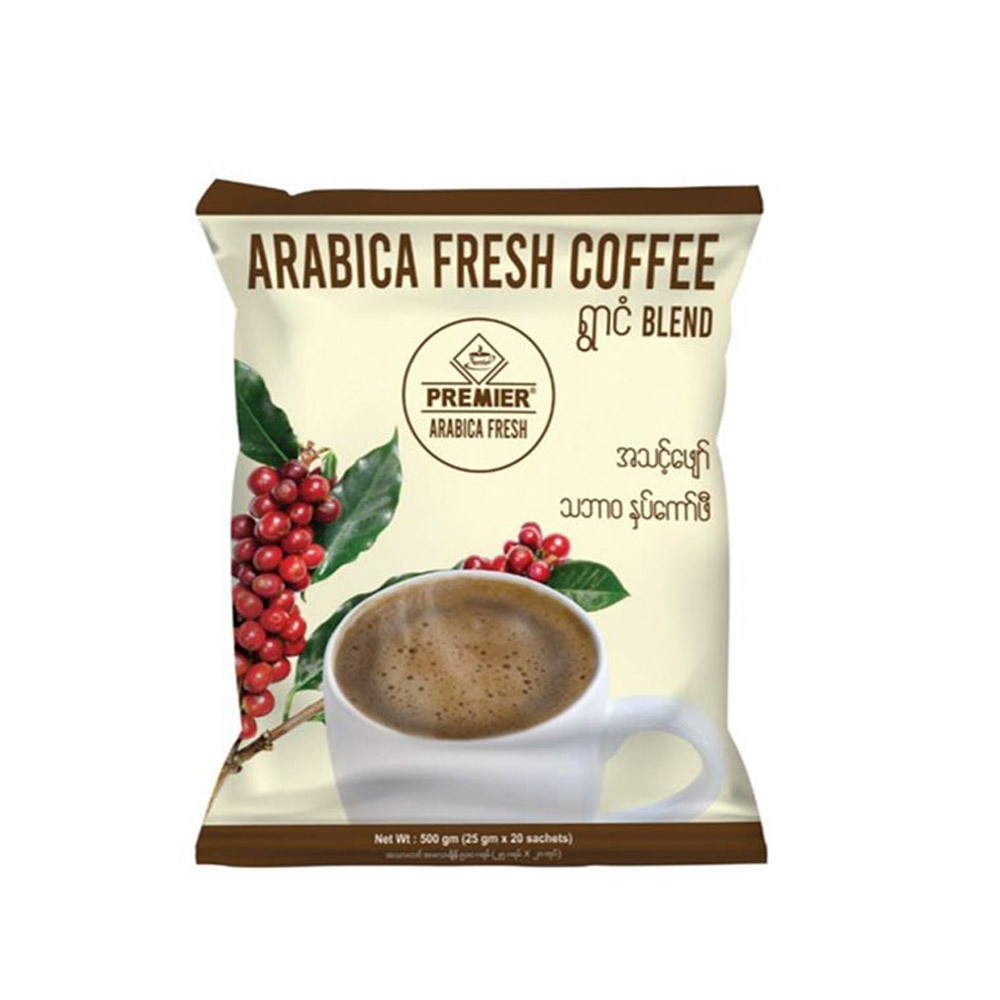 Premier 3 in 1 Instant Arabica Fresh Coffee 500G 20PCS