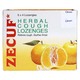 Zecuf Herbal Cough Lozenges Honey Lemon 4Lozengesx5