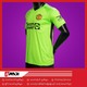 Manchester United Goal Keeper Fan Jersey 23/24  Green (Large)