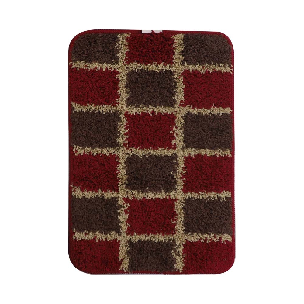 City Selection Jacquard Floor Mat 40X60CM Red