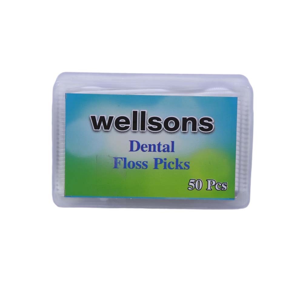Wellsons Dental Floss Picks 50PCS