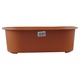 Wit Plastic Flower Pot NO.Z1-T Brown