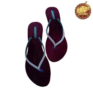 Sin Pauk Poe Khwar Myint Velvet Sandal Diamond Strap (Design-4,No-39) BGK-006