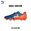 Goal Soccer Shoes Blue & Orange GLF-2522-BO (No-36)