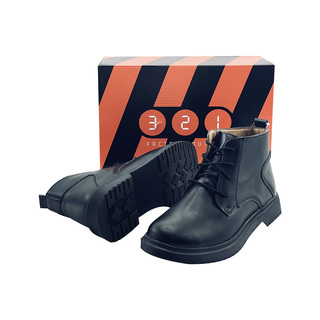 HQ Leather Boot Shoe 32100718 (Cream,No-38)