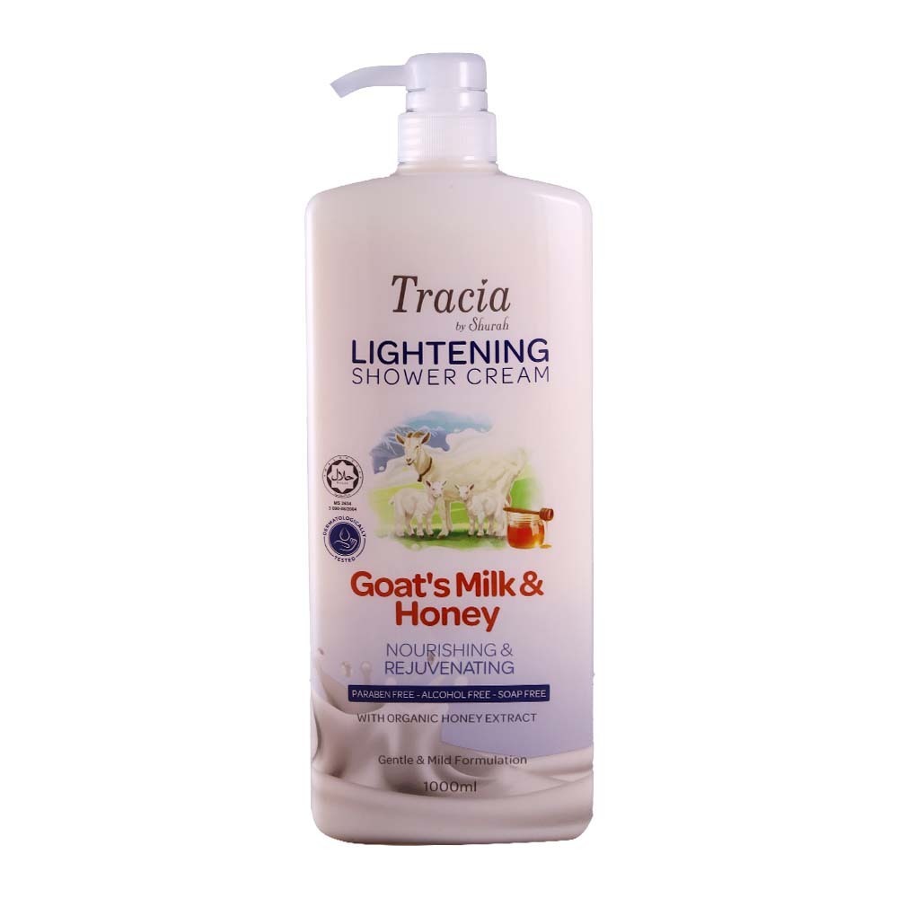 Tracia Shower Cream Goat`S Milk&Honey 1000ML