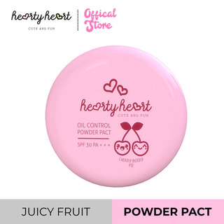 Hearty Heart Juicy Fruits Powder Pact 4.5G 3-Peach