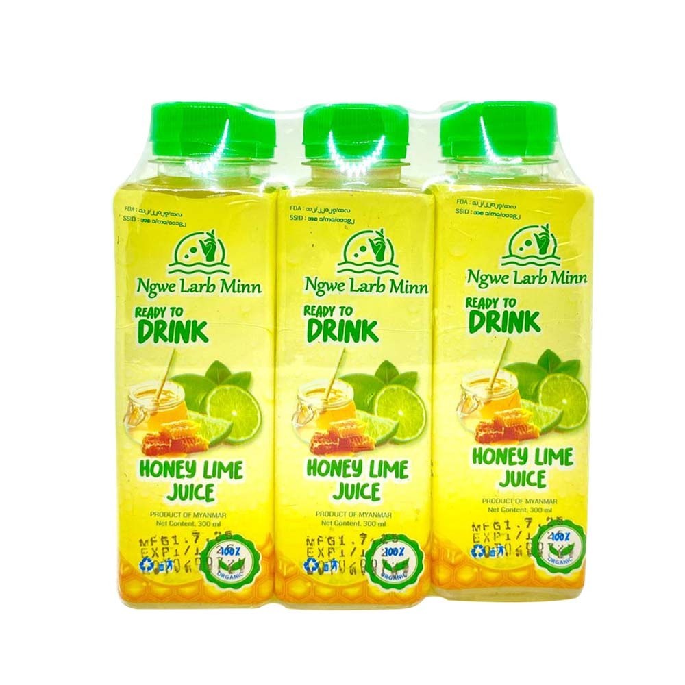Ngwe Larb Minn Honey Lime Juice 300ML x 6PCS