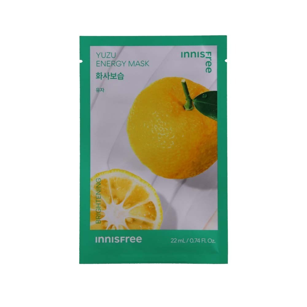 Innisfree Energy Mask Yuzu Brightening 22ML