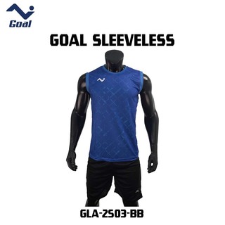 Olympic Goal Sleeveless Jersey GLA-2503-OO Orange Medium