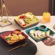 Dumpling Plate with Sauce Dish (Random)