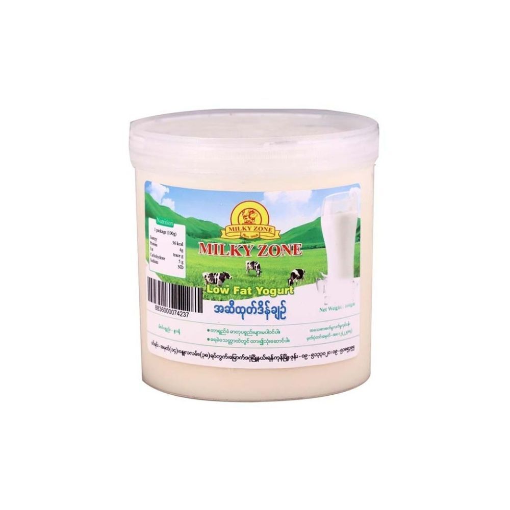 Milky Zone Low Fat Yogurt 800G