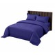 Harmony Homes Top Line Double Bedsheet Dark Blue