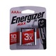 Energizer Max Alkaline Battery AAA Size 4PCS (Card)
