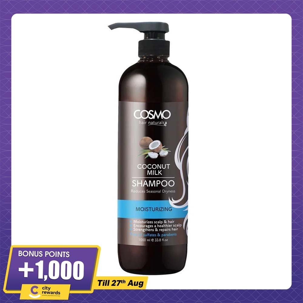 Cosmo Coconut Milk Moisturizing Shampoo 1000ML