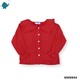 Max & Mia Kid Girl Cotton Puff Long Sleeve Blouse MM9944 Red L (7/8yrs)