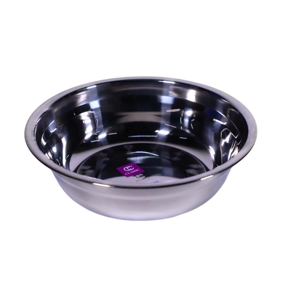 Classic Steel Deep Bowl 24cm