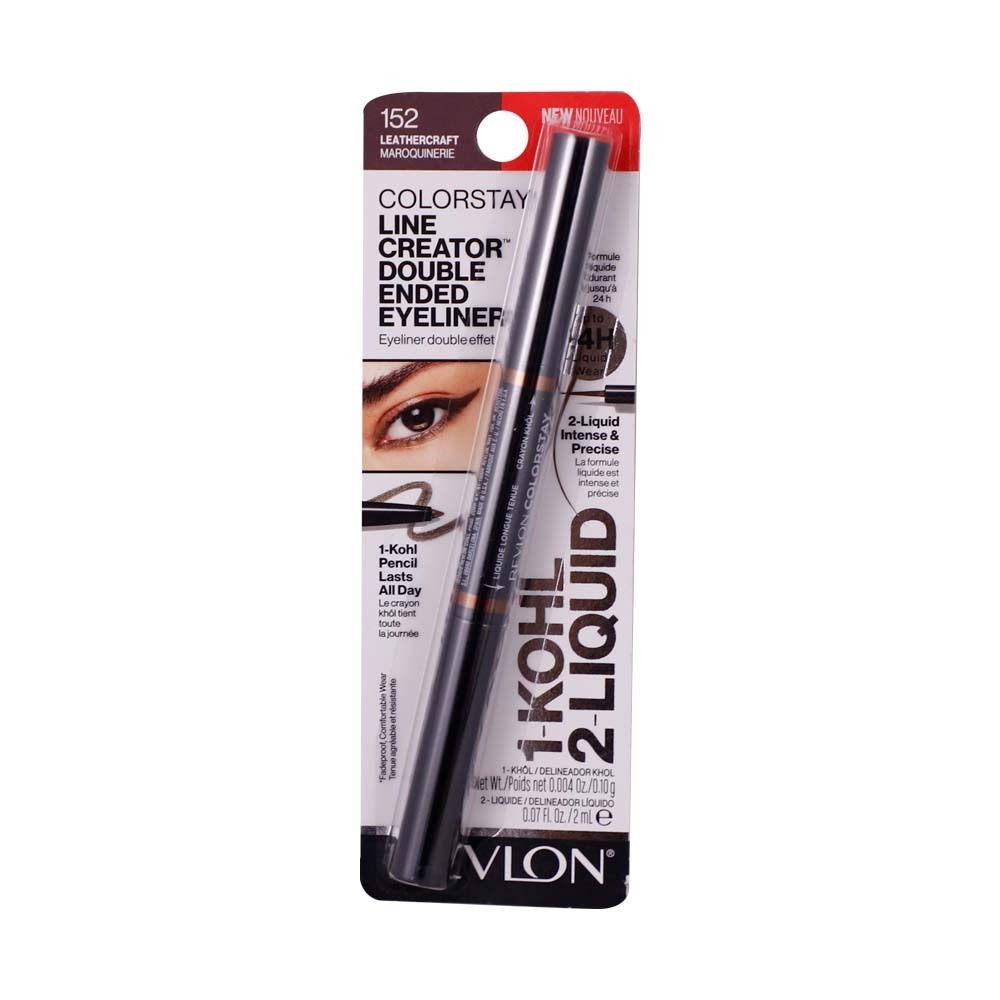 Revlon Colorstay Line Creator Double Ended Eyeliner 2ML (152 Leathercraft)