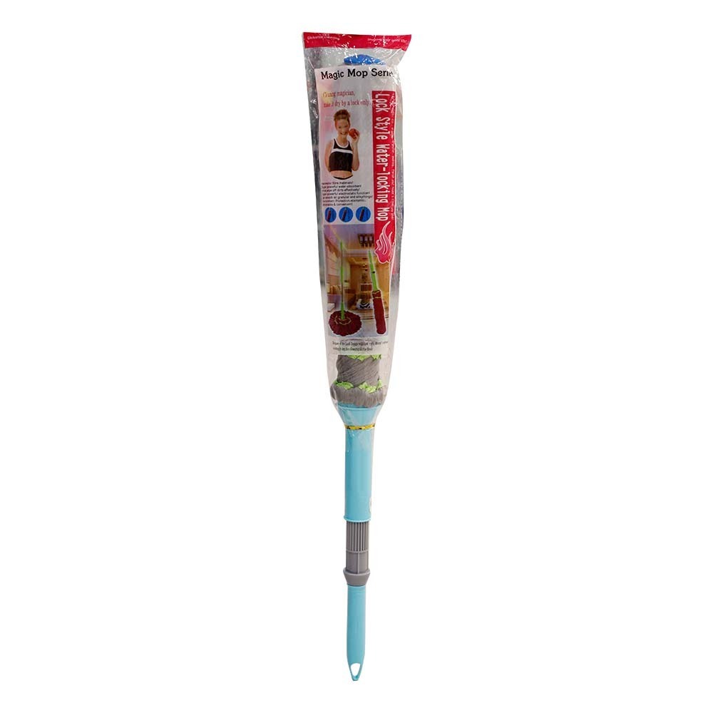 Floor Mop With  Plastic Handle 100%Cotton (Adjustable)