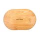 Burma Collection Oval Wooden Tray 16X10X1.5IN