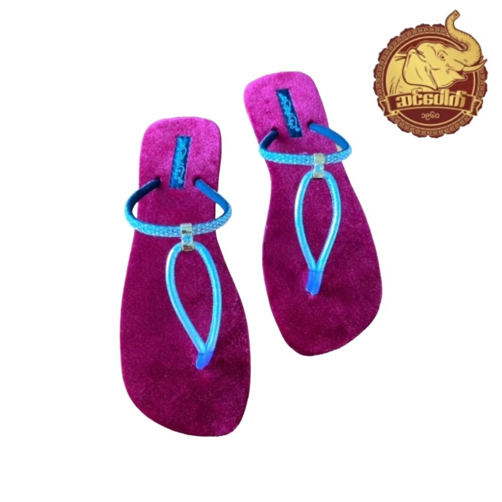 Sin Pauk Women Velvet Slipper (Design-1,No-36) BGK-016