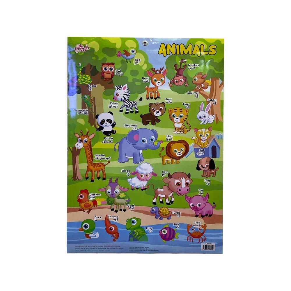 ANIMALS POSTER-နွယ်နီကံဝင်း