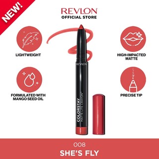 Revlon Colorstay Matte Lite Lip Crayon 1.4G (003 Souffle All Day)