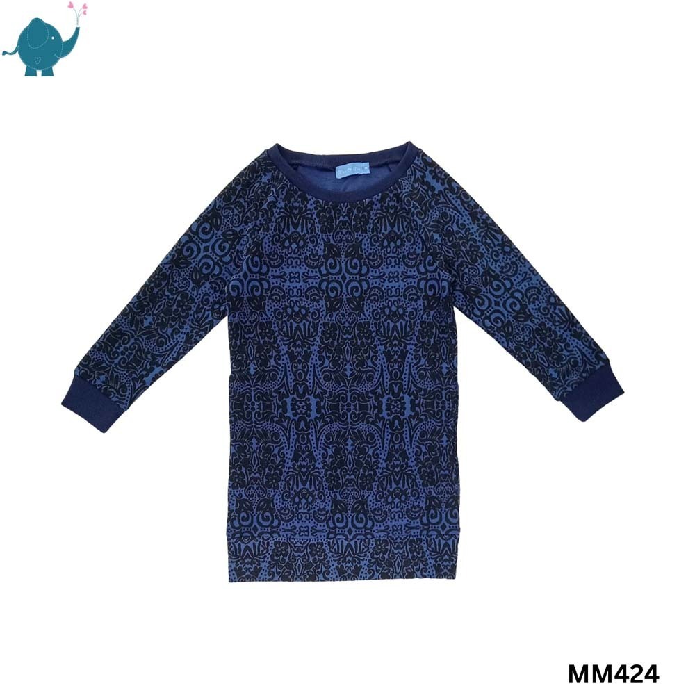 Max & Mia Girl Long-Sleeve Dress MM424 Small