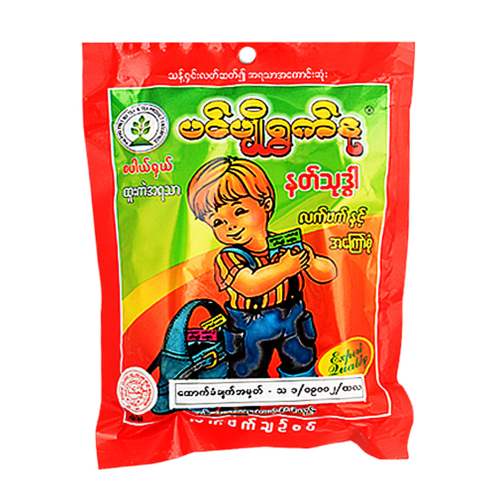 Pin Pyo Ywat Nu Pickled Tea & Fried Bean Spicy 75G