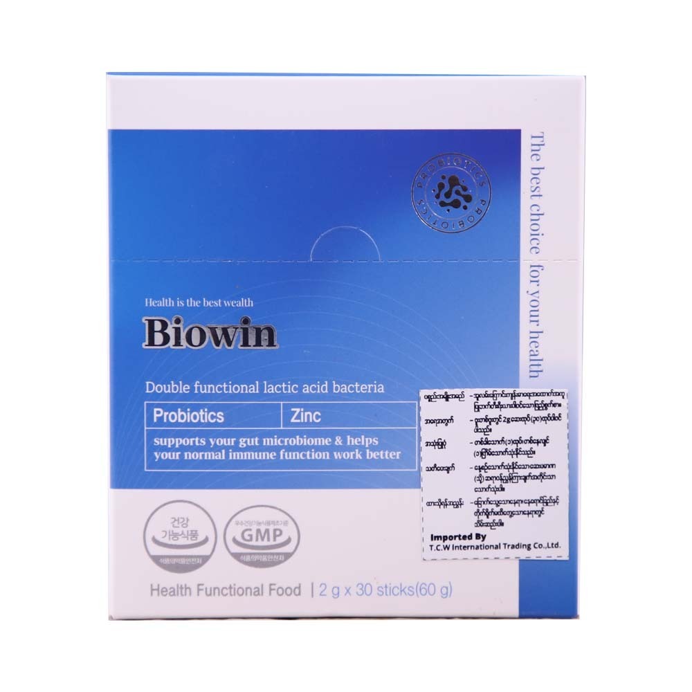 Biowin Probiotics With Zinc Sachet 2Gx30