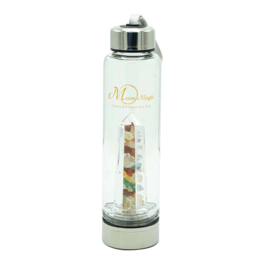 Moon Magic Happiness Crystal Water Bottle