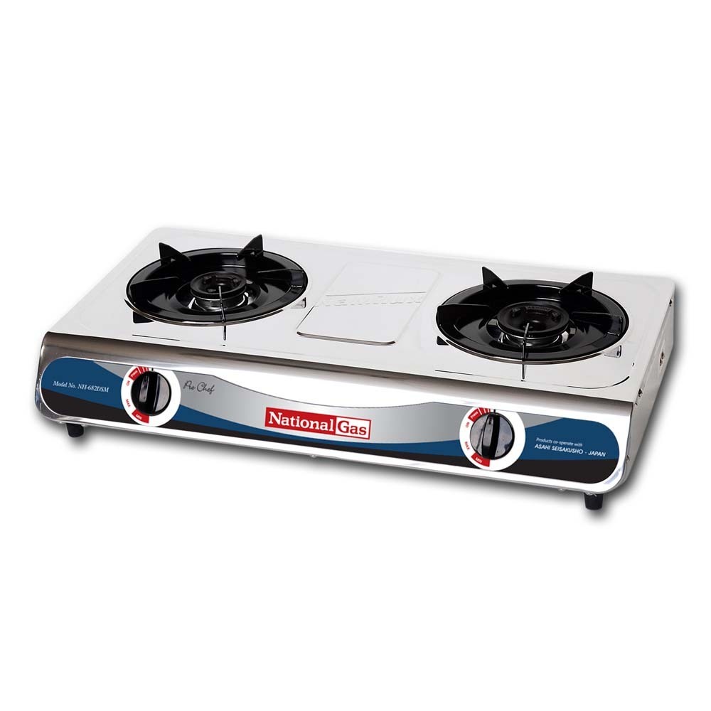 National Gas Double Stove NH 682 DSM