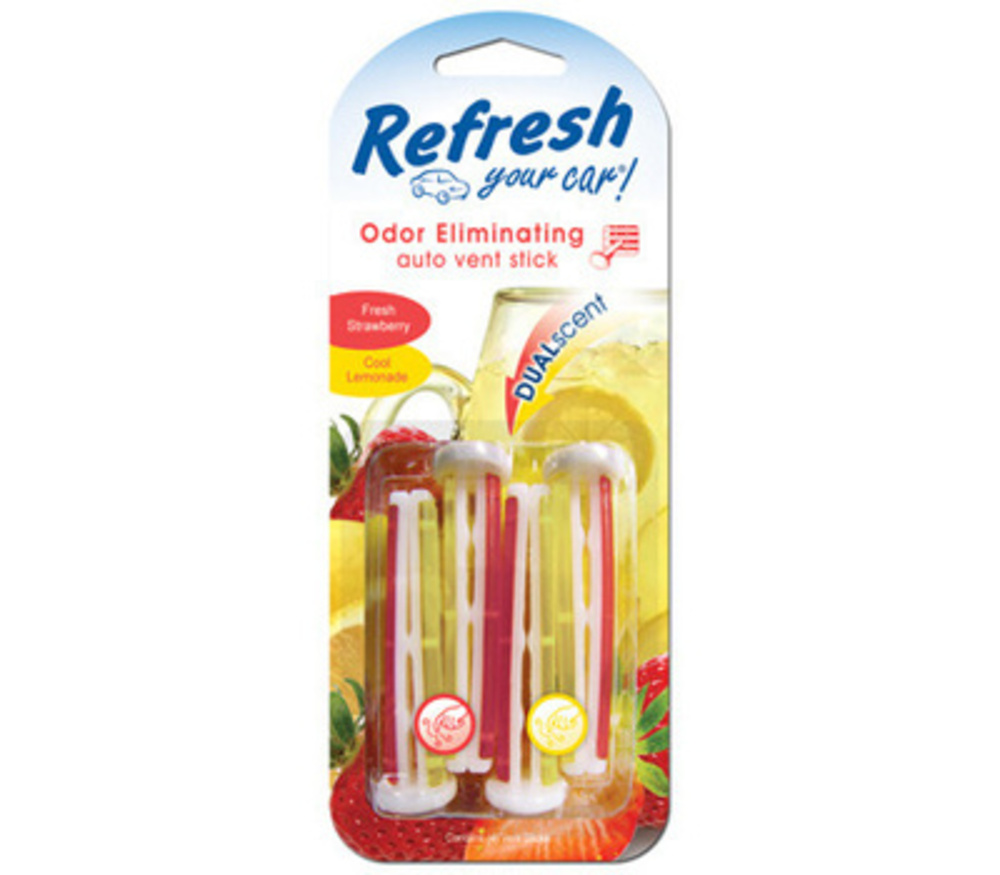 Refresh Car Perfume Fresh Strawberry&Cool Lemonade 4PCS