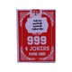 YYZN 999 Playing Cards Single