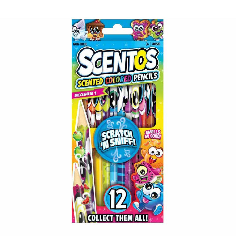 Scentos Scented Colored Pencils