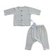 TC10212M Tiny Cozy Baby Comfy Set White