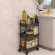 Beauty House Multi-functional 3-Tier Rolling Storage Shelf