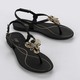 Grendha Petalas Sand Ad Sandal (No-7) Black 119108BI08207