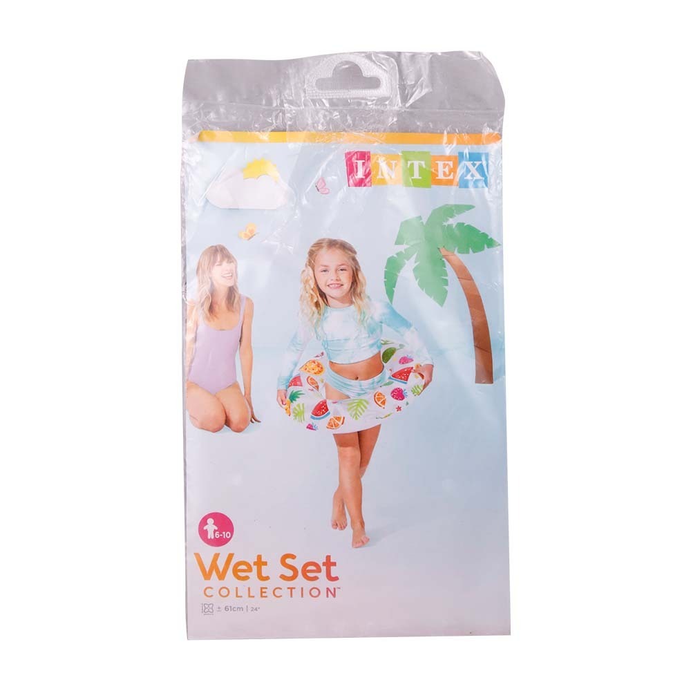 Swimming Lively Print Swim Rings No.59241NP