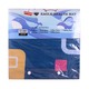 Eagle Bed Sheet 3PCS 3.5X6.5FTx8INCH CT-01 Fit