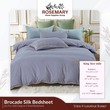 Rosemary Brocade Bedsheet Set with Blanket RM-RM-CLM-6PCS (BR-10)