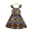 Kid Girl Boho Flutter-Sleeve Dress 20641347
