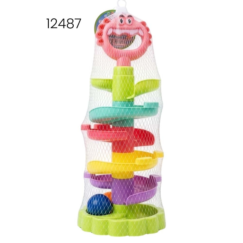 Baby Cele Ball Drop & Roll Swirl Tower Toy Set 12487