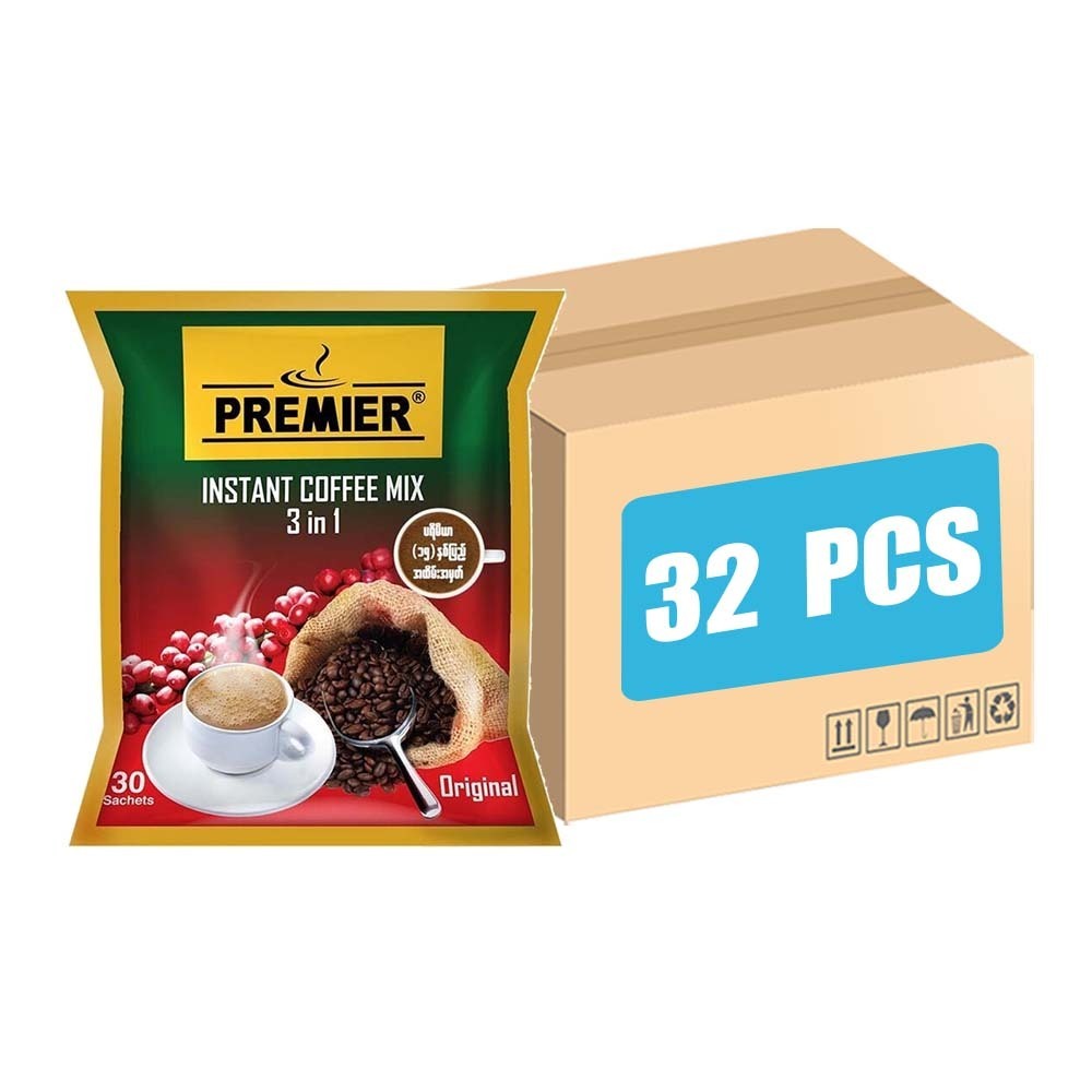 Premier 3In1 Coffeemix 30PCS 540Gx32Packs