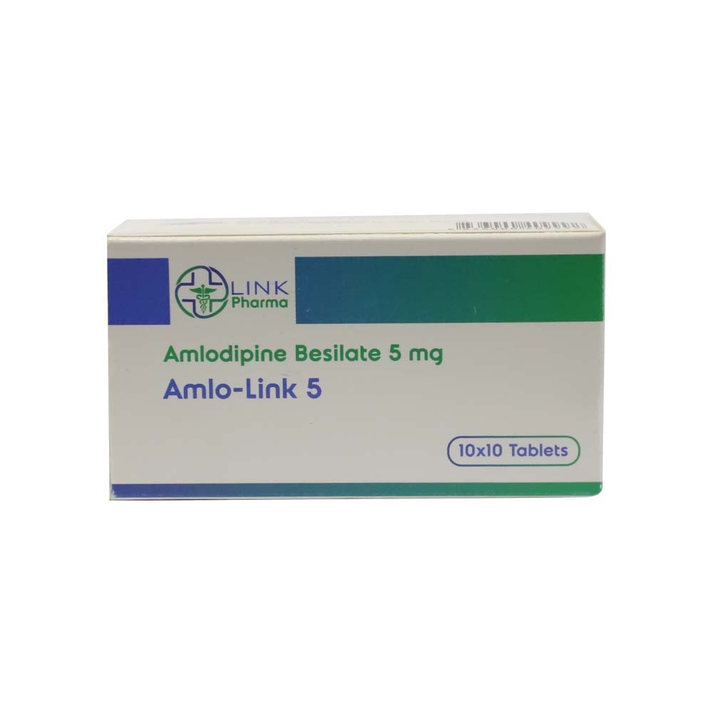 Amlo-Link Amlodipine Besilate 5MG 10PCS x 10